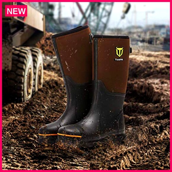 Steel Toe Work Boots Waterproof Anti Slip Hunting Size 7-13 main image 6